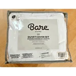 Nwt Bare Home White Microfiber Duvet Cover Set Queen Bedding Comforter. Fixed Price $17.99.