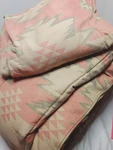 Pc Vtg. Ralph Lauren Twin Comforter & Bed Skirt White Sands Aztec West (#B207). Fixed Price $239.99.