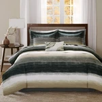 Madison Park Essentials Comforter Set, Bed In Bag Queen, Watercolor. Fixed Price $78.00.