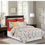 C&f Home Victoria's Garden Floral Flowers Full/queen 3-PIECE Quilt Bedding Set. Fixed Price $76.99.