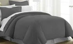 Ienjoy Home Duvet Cover Set Ultra Soft Microfiber Bedding King Gray. Fixed Price $18.00.