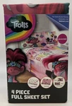 Trolls World Tour Bedding Sheet Set 4PC Kids' Microfiber Full Size New. Fixed Price $15.00.