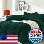 Easthome King Size Comforter 7 Pieces - Soft Bed Bag Set, Cozy. Fixed Price $78.43.