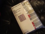 Ikea Comforter Cover & Two Pillowcases King 102 X 86" Red Black Tan Gray Bed Set. Fixed Price $59.50.