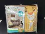 Disney Baby Lion King Under The Sun 3 Pc Crib Set Comforter Fitted Sheet Skirt. Fixed Price $54.95.