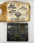 Vintage Landmark Casino Wood Metal News Print Block Ink Stamp Las Vegas #17. Fixed Price $19.99.