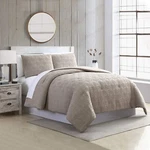 Modern Threads 3-PIECE Emerson Clipped Jacquard Comforter Set Taupe King. Fixed Price $82.59.