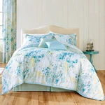 Brylanehome Funky Floral 6 Piece Comforter Set - Queen, Seafoam Multi. Fixed Price $135.99.