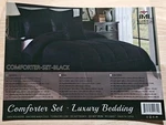 Jml - 10 Piece Bedding Comforter Set Queen Bag Black Read All. Fixed Price $89.99.