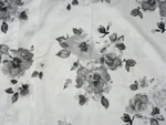 Pottery Barn Emily Meritt Bed Of Roses Floral Black/gray Set 2 Pillow Shams. Fixed Price $26.99.