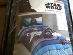 Disney Star Wars Microfiber Reversible Comforter 86 X 61" Twin Size - New. Fixed Price $32.99.