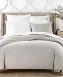 Charter Club Sleep Luxe 100% Portuguese Flannel Duvet Cover Set Queen Grey $300. Fixed Price $123.49.