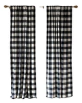 Carstens Lumberjack Plaid Print Curtain Drapes - JP804. Fixed Price $98.16.