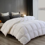 Snowman White High Quality Queen Size Goose Down Comforter All Season 90'X90'. Fixed Price $115.00.