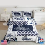 Feelyou Kids Construction Comforter Set Full Size Equipment Trucks Bedding. Fixed Price $32.17.