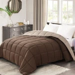 Homelike Moment Comforter Size - Duvet King, Chocolate Brown/beige. Fixed Price $57.11.