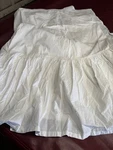 Simply Shabby Chic White Ruffled Twin Size Bed Skirt/dust 100% Cotton. Fixed Price $19.99.