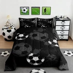 Castle Fairy Football Bedding King Size Soccer Comforter Sets Boys Sports. Fixed Price $99.35.
