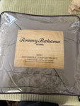 Tommy Bahama Home King Reversible Comforter 5 Set. Fixed Price $200.00.