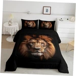Kids Comforter Size,wild Animals Wildlife Fur Bedding Set,girls Twin Lion. Fixed Price $32.04.