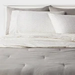 7PC Queen Solid Microfiber Comforter & Sheets Set Gray - Room Essentials. Fixed Price $19.99.