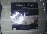 Nautica Home King Flannel Comforter Set New Guard Coast. Fixed Price $134.99.