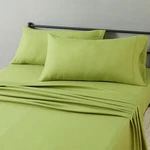 Lightweight Microfiber 4-PIECE Bed Sheet Set King Oliver Solid. Fixed Price $26.00.