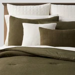 12PC King Micro Texture Comforter & Sheet Bedding Set Dark Green -. Fixed Price $51.99.
