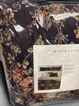 Ralph Lauren Elyse Eggplant Floral Plum Purple F/queen Comforter New. Fixed Price $229.99.