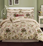 Tropical Queen Duvet Set, 300 Tc, 5-PIECE, Maui Multicolor Design. Fixed Price $117.99.
