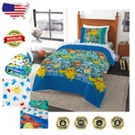 Pokemon Twin Bedding Set 5PC Comforter Sheets Sham Pillowcase First Starters. Fixed Price $83.12.