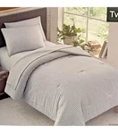 Britannica Home Fashions Twinxl 5 Piece Comforter Set Gray Stripe Daniela. Fixed Price $29.95.