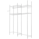 Over Washer And Dryer Storage Shelves, 4 Tiers Laundry Room Drying Rack With Han. Fixed Price $126.92.