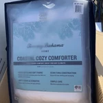 Tommy Bahama Home Coastal Cozy Comforter -white King Size New. Fixed Price $99.99.