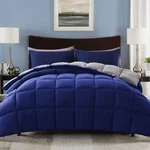 Decroom Lightweight Comforter Set With 2 Pillow Sham - Queen, Blue/grey. Fixed Price $64.36.