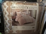 Ink+ivy Breathable Comforter Set Full / Queen Bed Blush. Fixed Price $130.99.