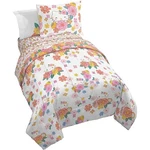 New Jay Franco Hello Kitty Floral Full Double Comforter Set 7 Piece Bedding. Fixed Price $66.50.