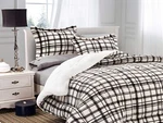 Elegant Comfort Softest, Coziest Heavy Weight Plaid Pattern Micromink Sherpa-.... Fixed Price $48.57.