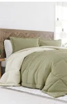 Homespun Premium Down Alternative Reversible Comforter Set Full/queen. Fixed Price $49.99.