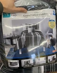 New Mainstays 6-PIECE Coordinated Bedding Set Twin / Xl Modern Black. Fixed Price $35.00.