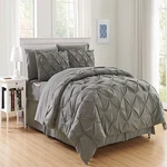 Elegant Luxury Softest Coziest 8-PIECE Bed-in-a-bag Comforter Set. Fixed Price $103.98.