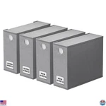 4 Pack Foldable Bed Sheet Organizers For Linen Closet, Xl Storage Container,. Fixed Price $67.08.