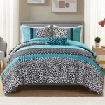 Mi Zone Comforter Set Fun Bedroom Cor - Modern All Season Polka Dot Print, .... Fixed Price $77.42.