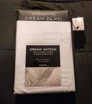 New Wamsutta Dream Zone Sateen White 400 Tc Piece Cotton Queen Sheet Set. Fixed Price $139.99.