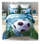 Wowelife Soccer Bedding Green Queen 5 Pieces Comforter Set Sheets 2 Pillowcases. Fixed Price $40.00.