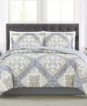 Pem America Trinity 3-PC. Reversible Medallion Full/queen Comforter Set, Gray. Fixed Price $49.90.