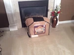 Dearfoams Ludwell Queen Reversible Sherpa 3 Piece Comforter Set- Taupe. Fixed Price $59.00.