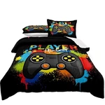 Lris Bedding Comforter Set Queen Size Boys Kids Room Decor Vid.... Fixed Price $51.66.