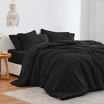 Loves Cabin Seersucker Black Queen Comforter Set 7 Pieces, All Season. Fixed Price $60.72.
