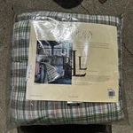 New Vintage Ralph Lauren Boathouse Madras Twin Bedding Comforter. Fixed Price $150.00.